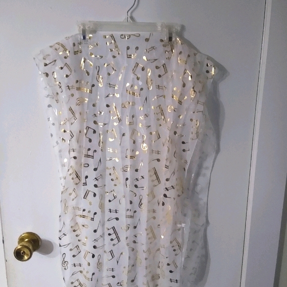 Music NoteTheme Backdrop Decor Scarf  - Clone listing - Picture 3 of 5